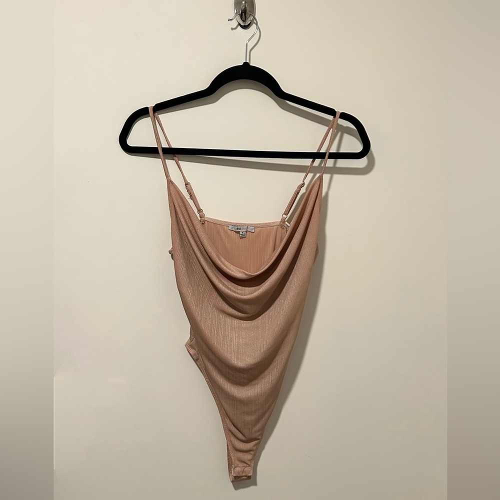 Fashion Nova Cowl Neck Bodysuit